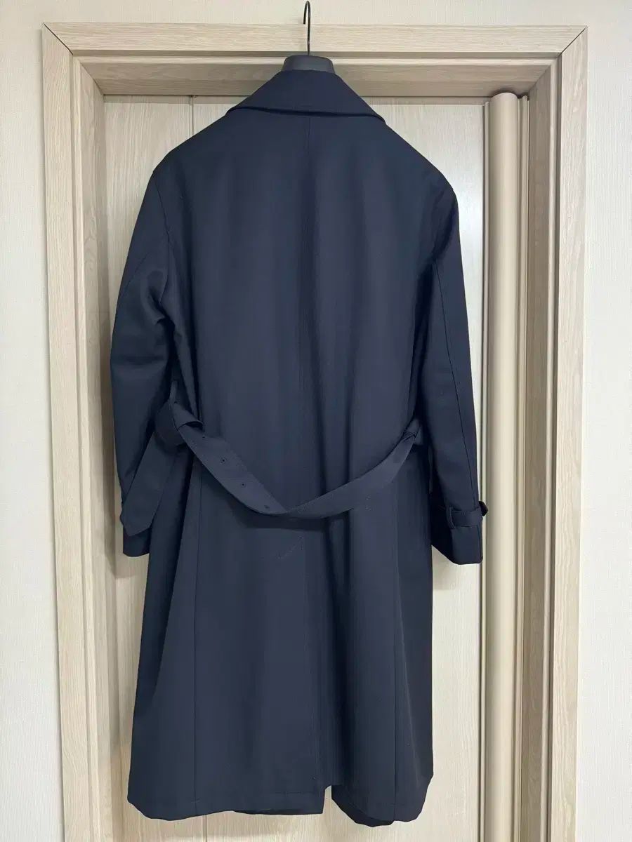 coor クアー ダブル コート M チェック柄 ウール ブラウン フェイク