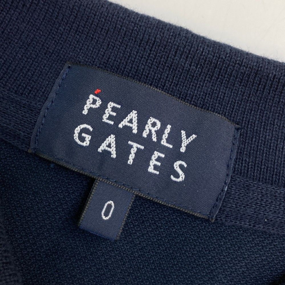 サイズ：0 PEARLY GATES パーリーゲイツ 半袖ポロシャツ