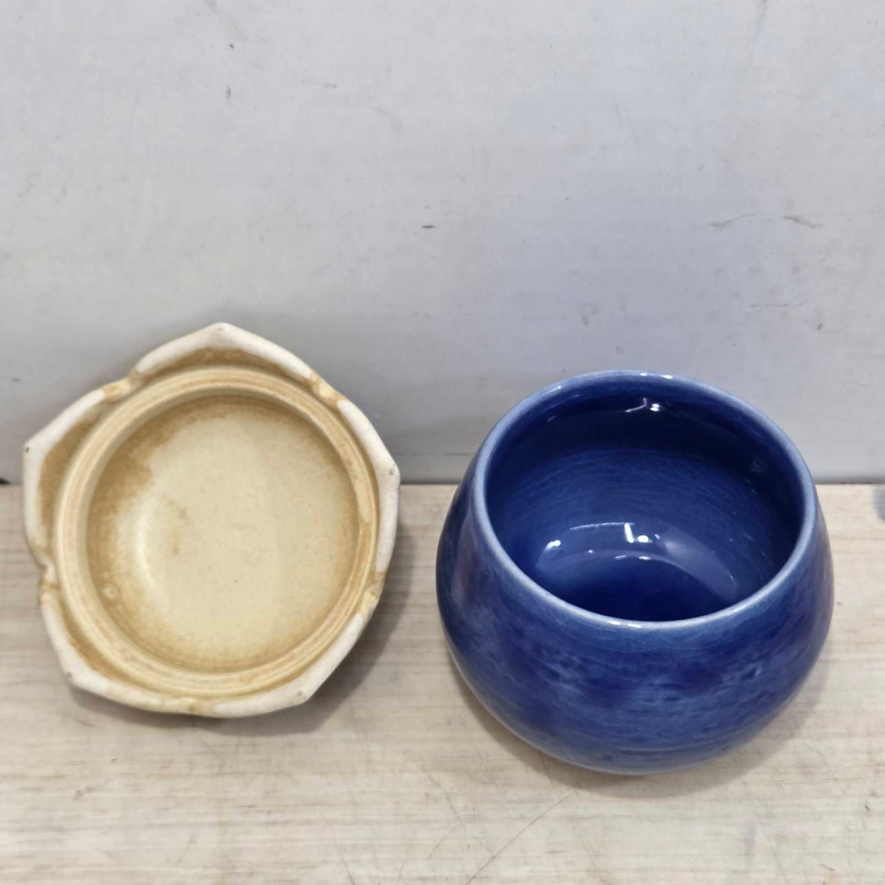 S94581 茶碗蒸し 青なすび 蓋つき 煮物椀 四季器 スプーン付 5客