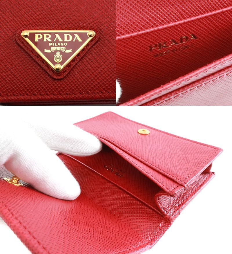 新品未使用 プラダ PRADA 悦び カードケース 名刺入れ