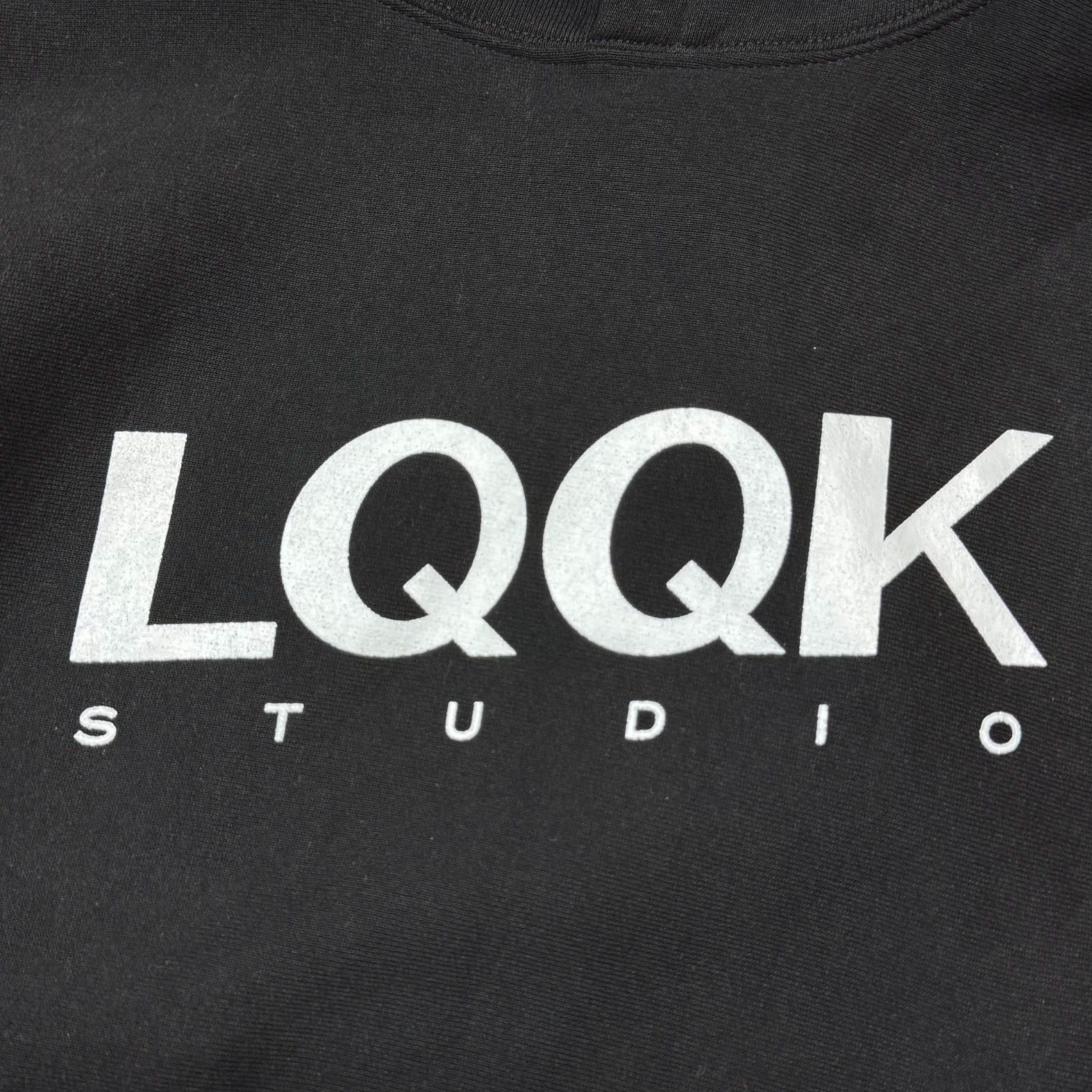 参考上代34100円 未使用品 LQQK Studio SIGNATURE SNAP FLEECE