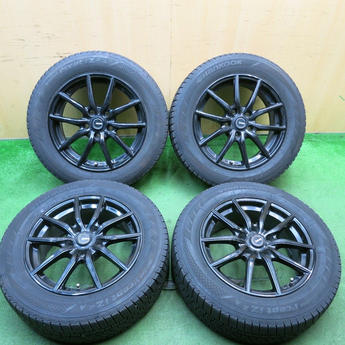 バリ溝 21年 9分 スタッドレス 205|60R16 ハンコック ウインター アイセプト IZ2A G.speed Gスピード 16インチ PCD114.3|5H 5052304AKス