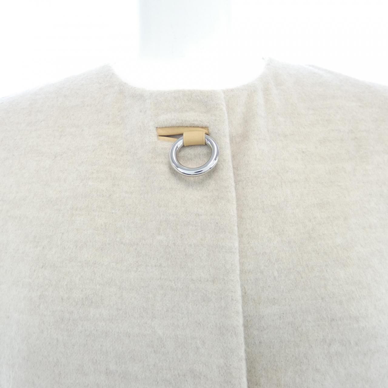 エルメス HERMES ダブルフェイスロングジレ 3E0223DZ ロングベスト USTAUSTRALIA_COM_AU