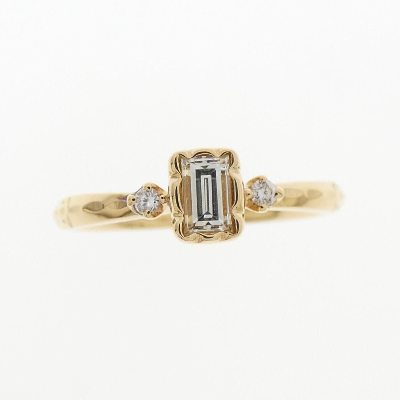 アガット ダイヤモンド リング 0.15CT