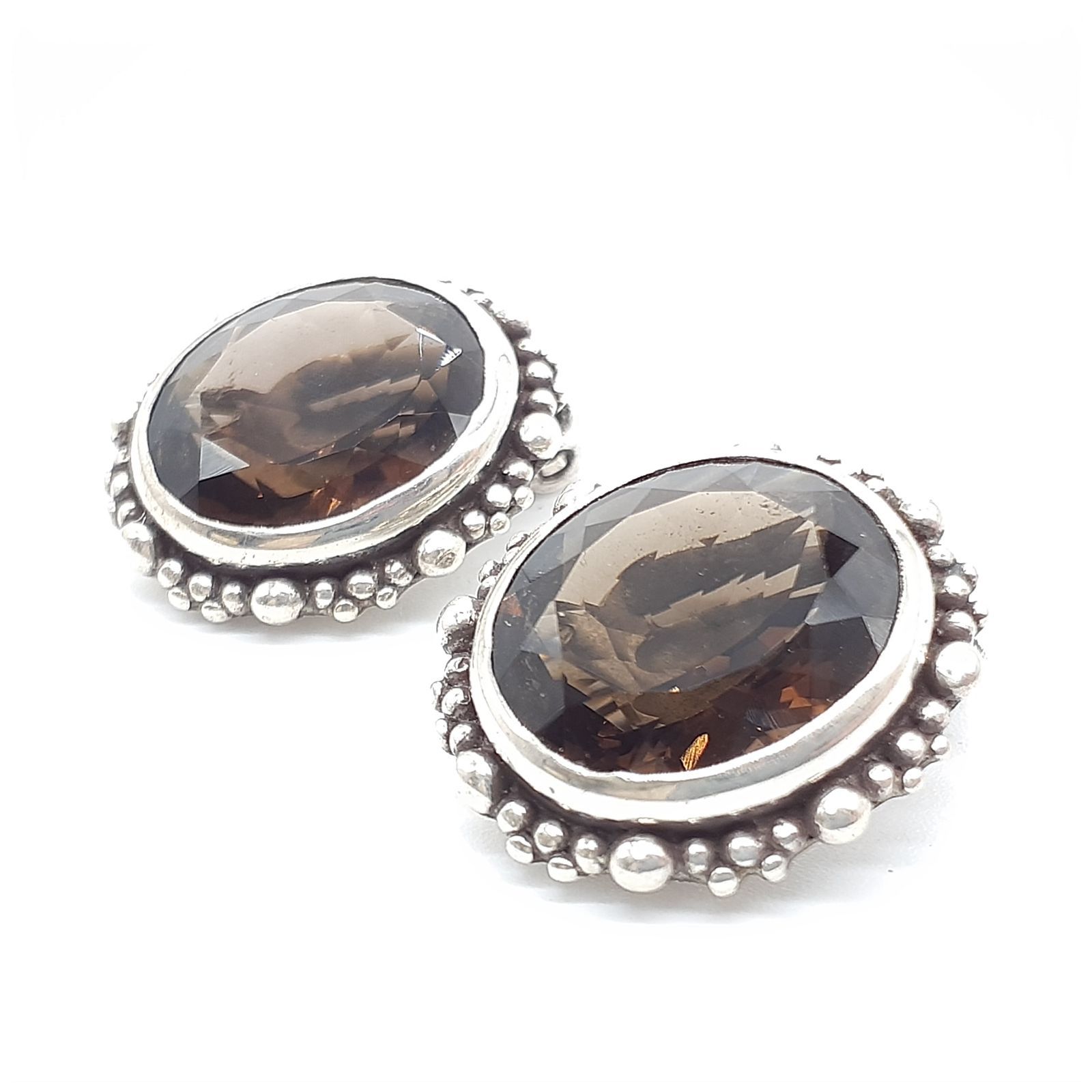 本日限定価格!】stephen dweckデュエック スモーキークォーツピアス