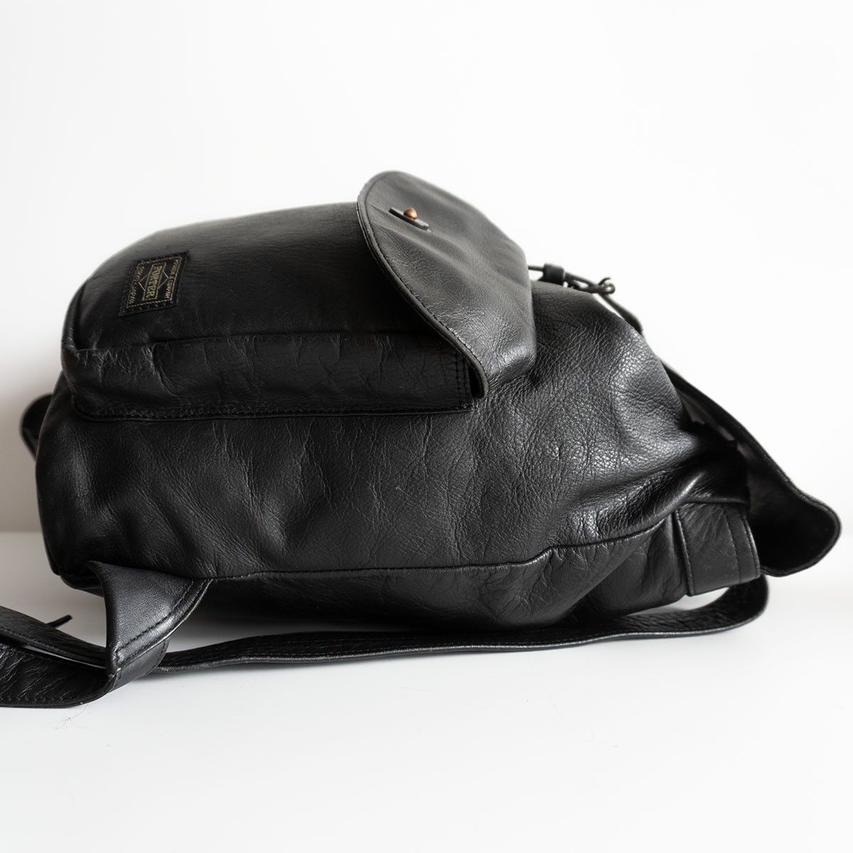 人気】PORTER 【CORTINA レザー リュック】ポーター ブラック