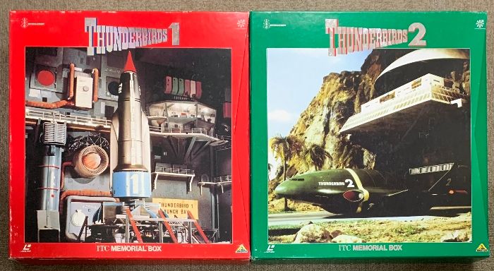 サンダーバード 　LD/レーザーディスク メモリアルボックス ３点セット LDサンダーバード メモリアルBOX レーザーディスク THUNDERBIRDS