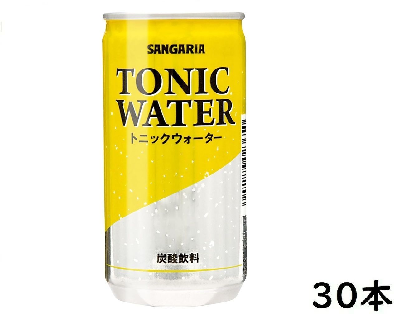 サンガリア トニックウォーター 190g×30本 賞味期限2025/10