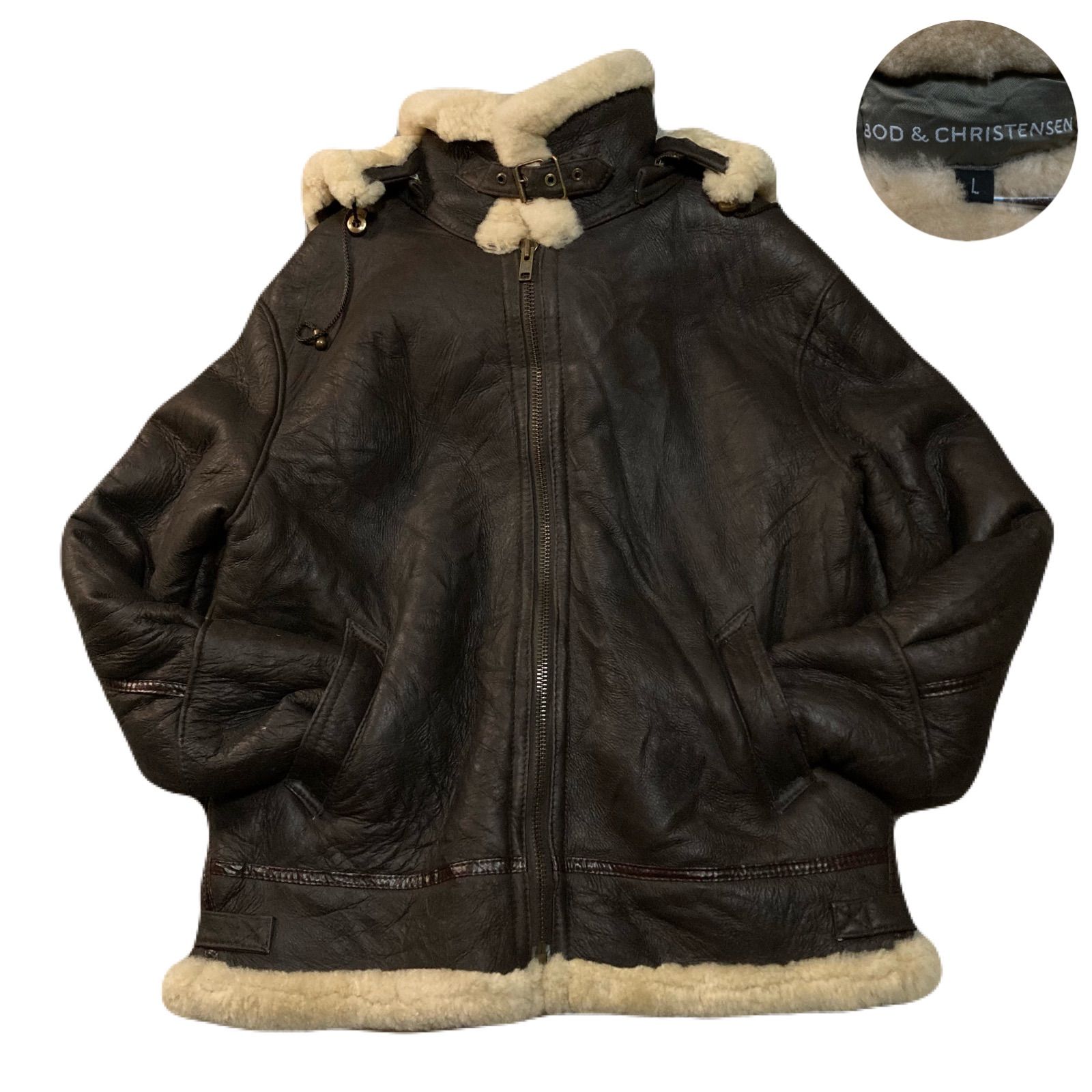 Vintage ヴィンテージ B-3 FlightJacket フライトジャケット フード 