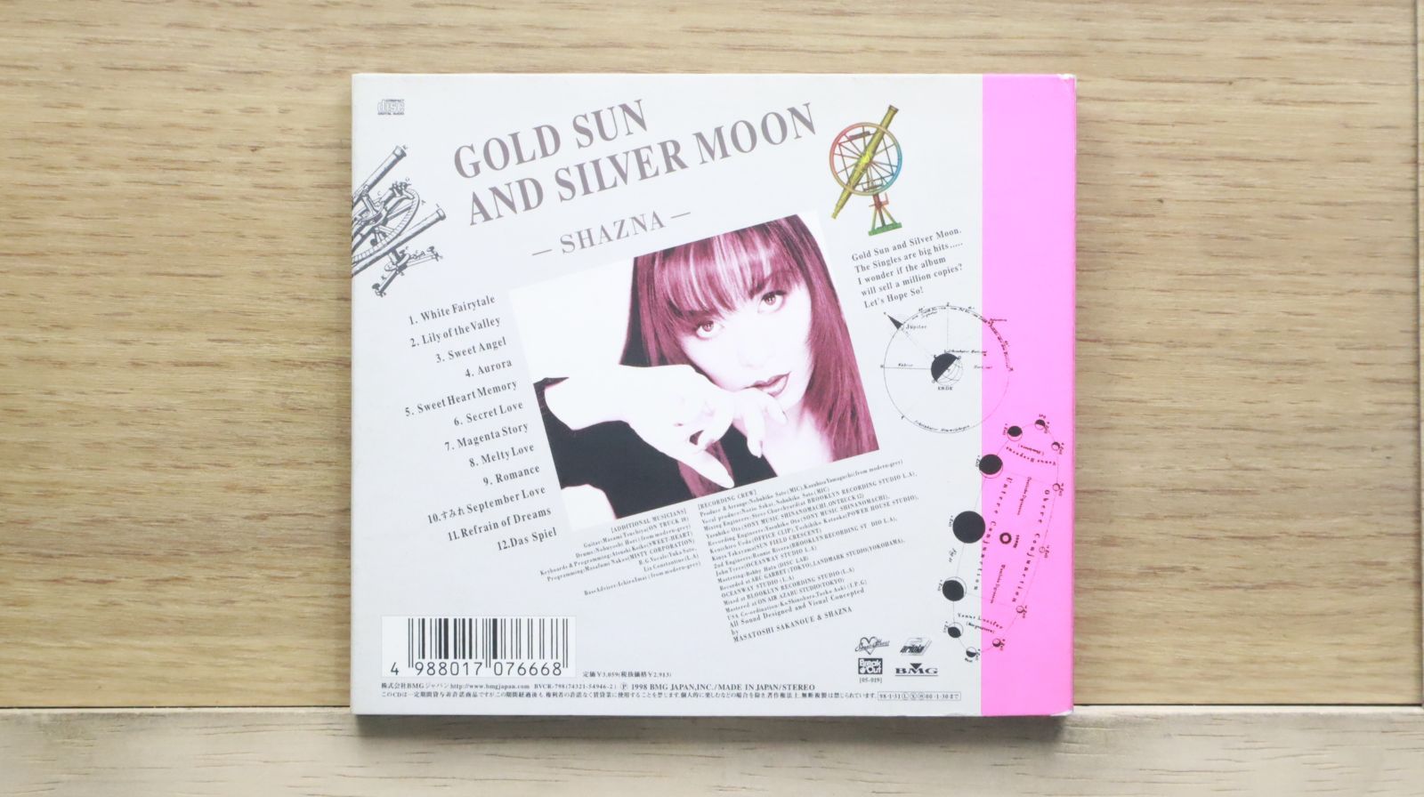 [Champagne] CDセット 国内盤CD☆シャズナ/SHAZNA□ GOLD SUN AND SILVER MOON