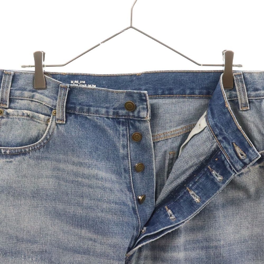 CELINE (セリーヌ) ウェスリージーンズ ダメージ加工 ワイドストレート 