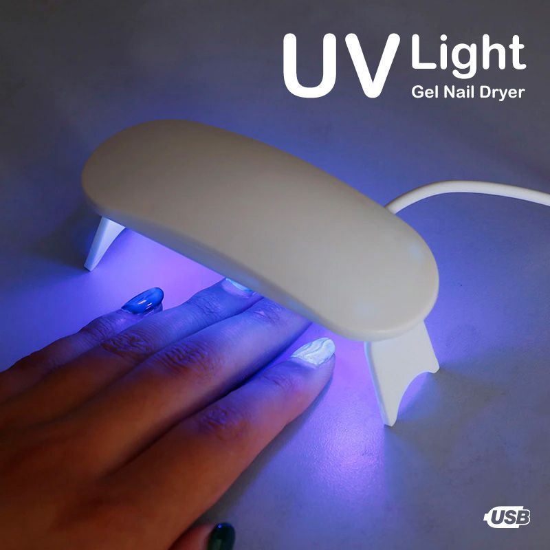 新品 UVライト ジェルネイル led コンパクト 折り畳み 携帯用 乾燥機