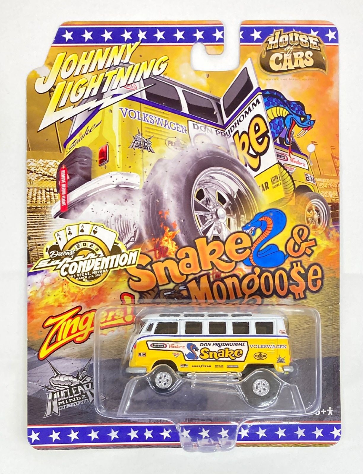 ジョニーライトニング スネーク マングース VW BUS コンベンション 未開封 楽天市場】1/64 ジョニーライトニング JOHNNY LIGHTNING Zingers