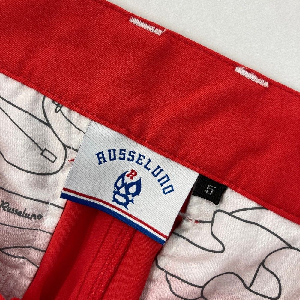 サイズ：5 RUSSELUNO ラッセルノ ハーフパンツ ルチャ レッド系