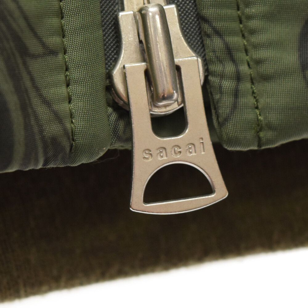 Sacai (サカイ) 21AW×Jean Paul Gaultier Print MA-1 21-0247S