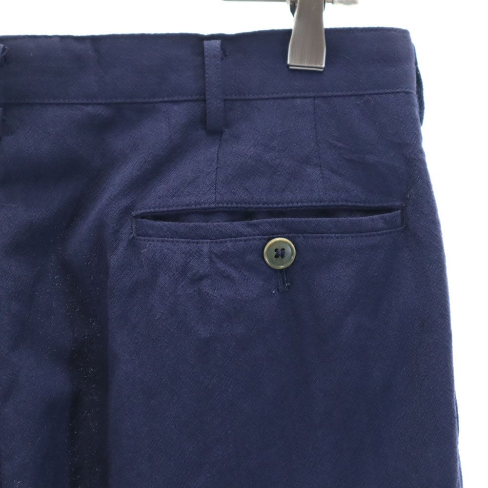 90s Christian Dior 2タック ストライプ スラックス ネイビー 90s