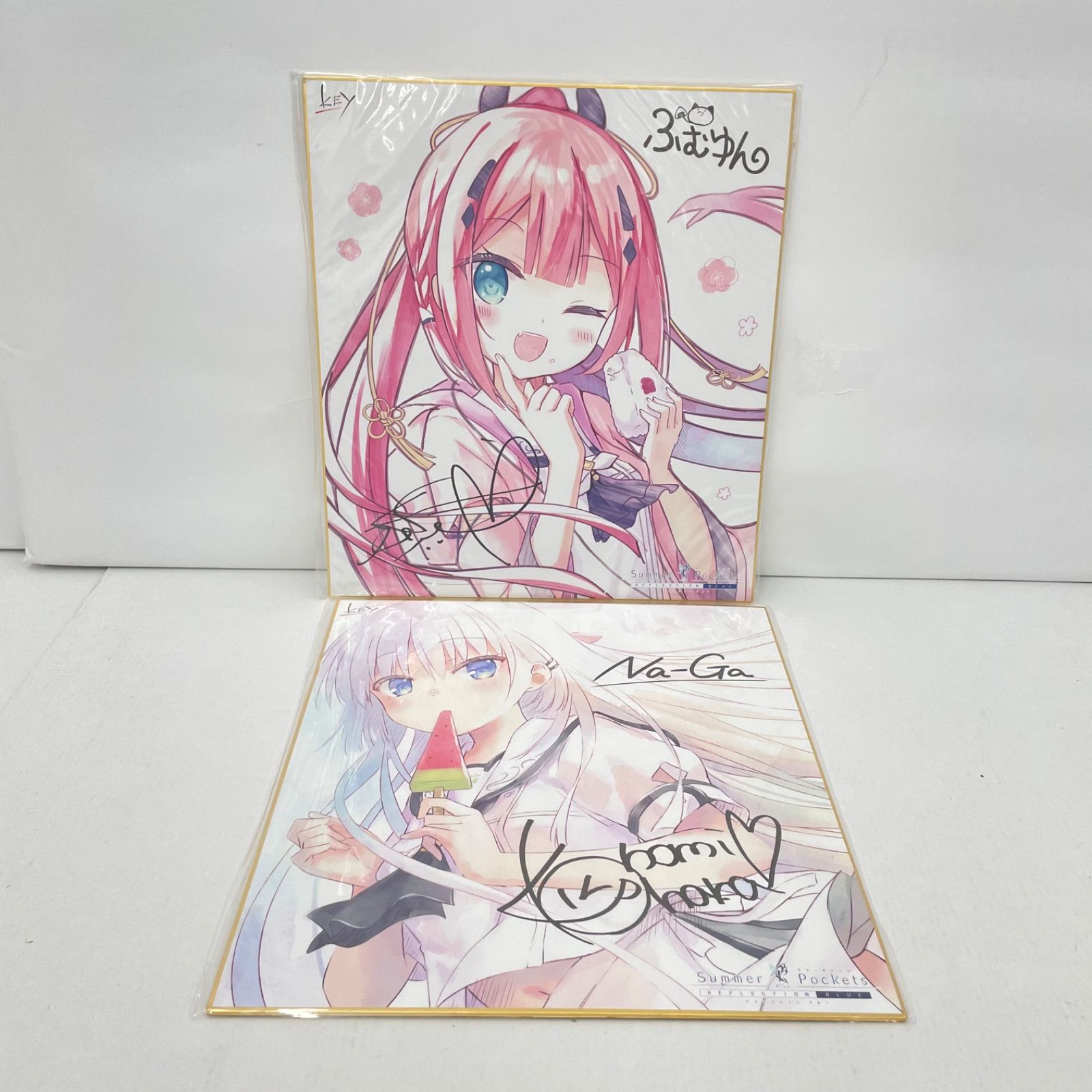 瀬戸店】未開封 Summer Pockets REFLECTION BLUE 複製色紙 神山