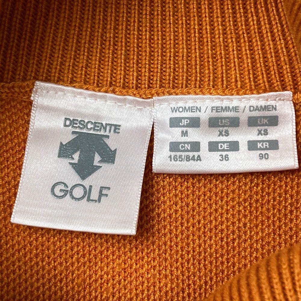 サイズ：M DESCENTE GOLF デサントゴルフ タートルネック ニット