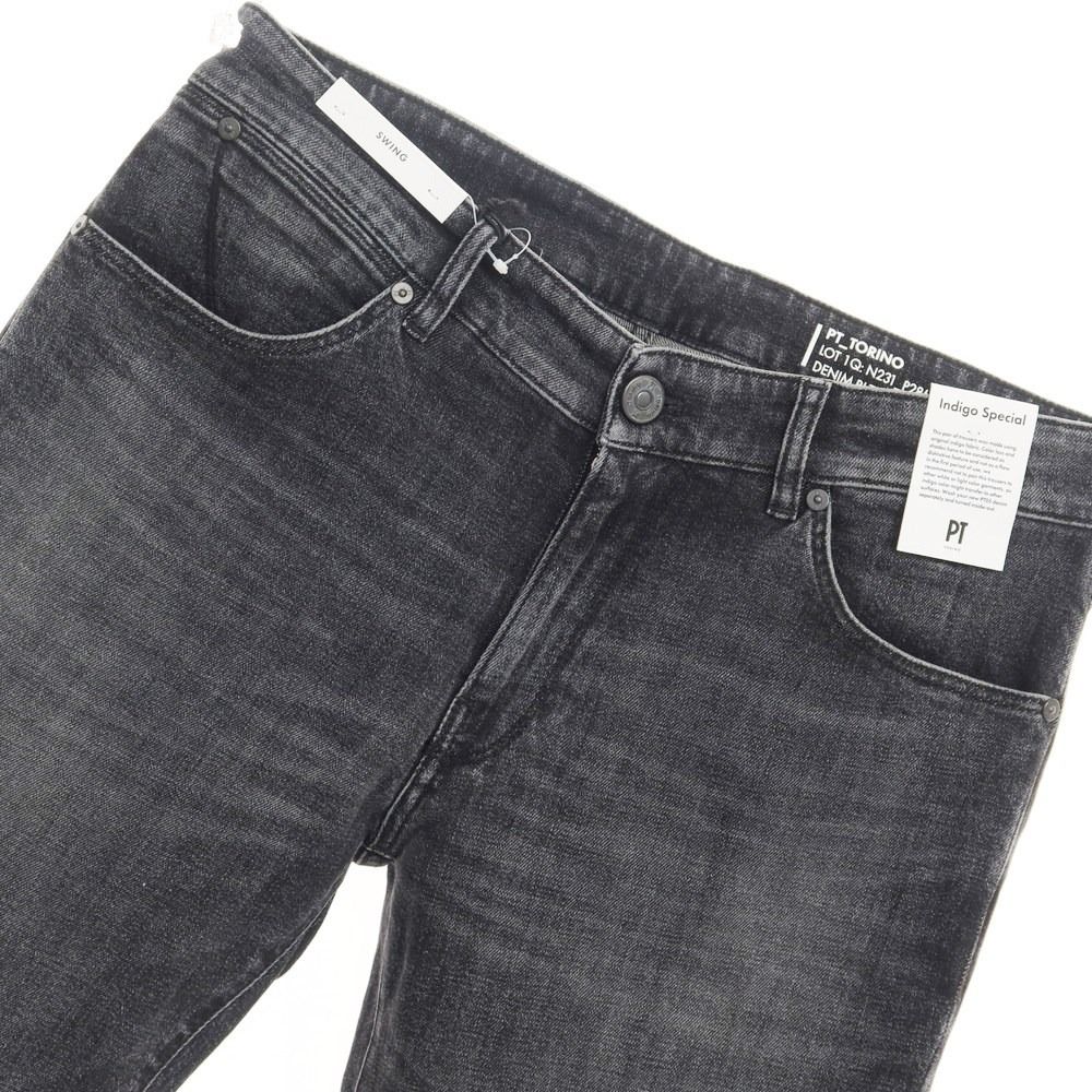 【美品】PT TORINO ブラックデニム SWING　33 PT TORINO ピーティートリノ ブラックデニム SWING 33サイズ