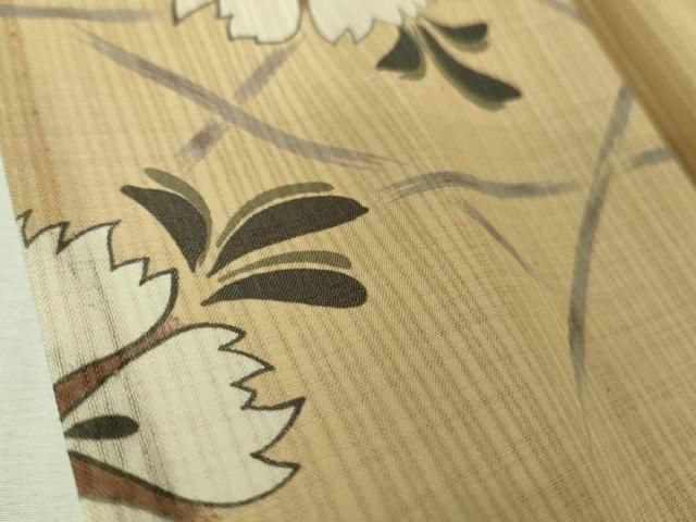 平和屋着物■極上　夏物　こむさでもーど・COMME CA DU MODE　小紋　舞花文　洗える着物　逸品　DZAB0134kh5 平和屋着物□極上 夏物 こむさでもーど・COMME CA DU MODE 小紋 舞花文