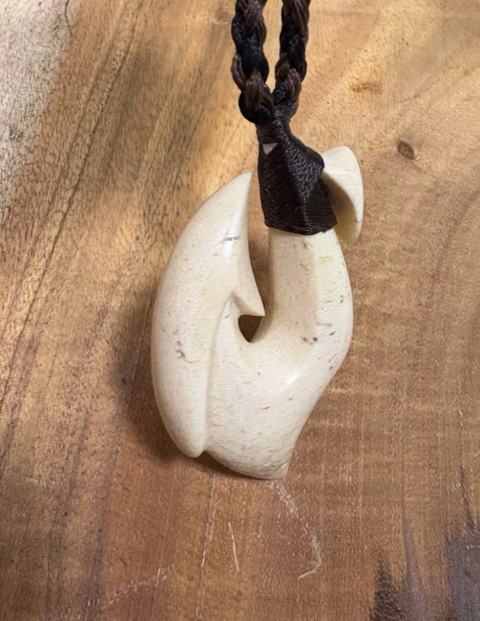 ボーンカービングネックレス sw72