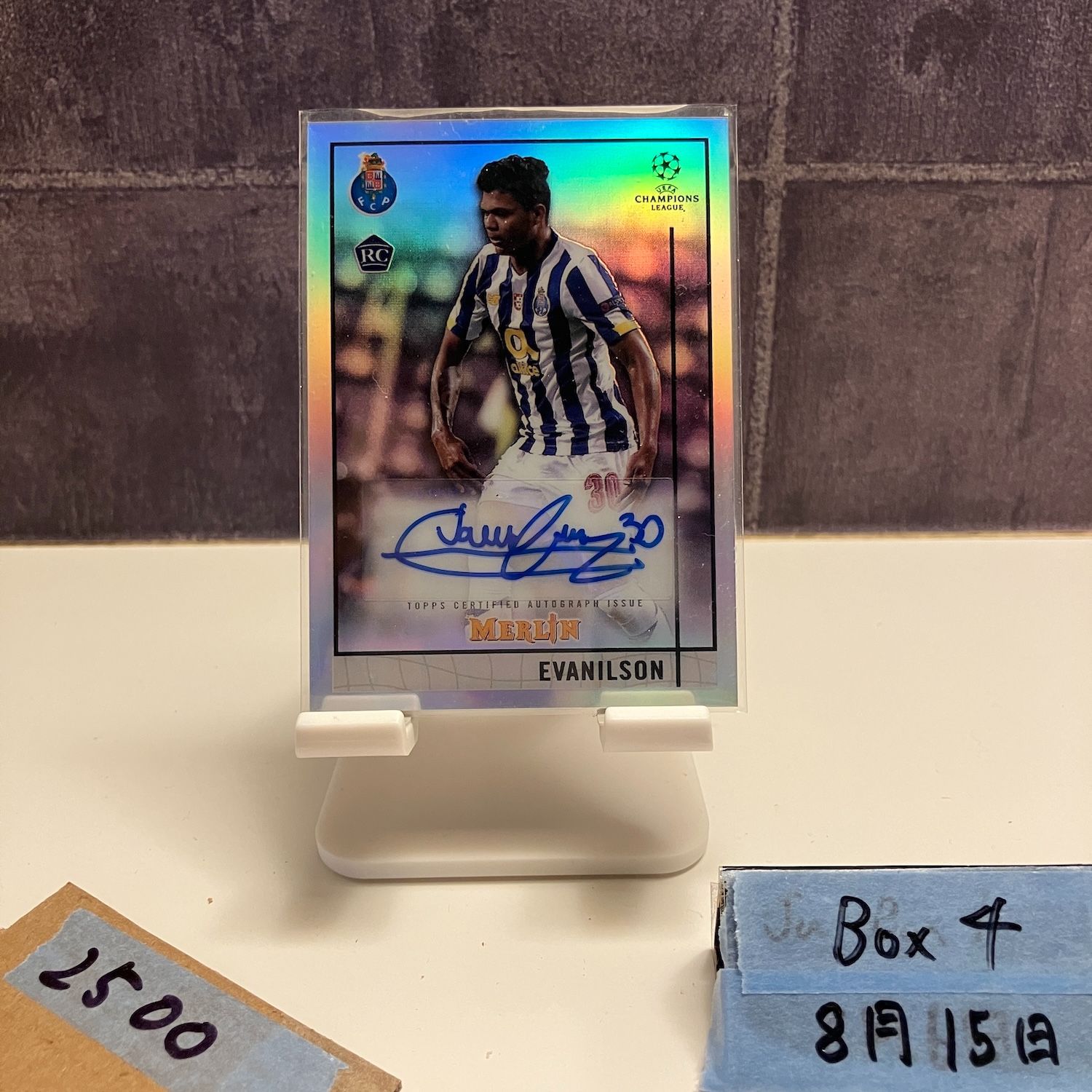 クルゼフスキ　topps merlin 直筆サインカード　PSA10 22-23 Topps Merlin LARSSON 直筆サインカード Auto - メルカリ