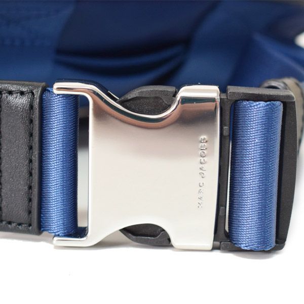 マークジェイコブス バッグ MARC JACOBS ナイロン スポーツ ベルト パック ショルダー クロスボディ ウエスト ヒップ ボディバッグ ブルーシー  M0014038 マークジェイコブス バッグ MARC JACOBS ナイロン スポーツ ベルト