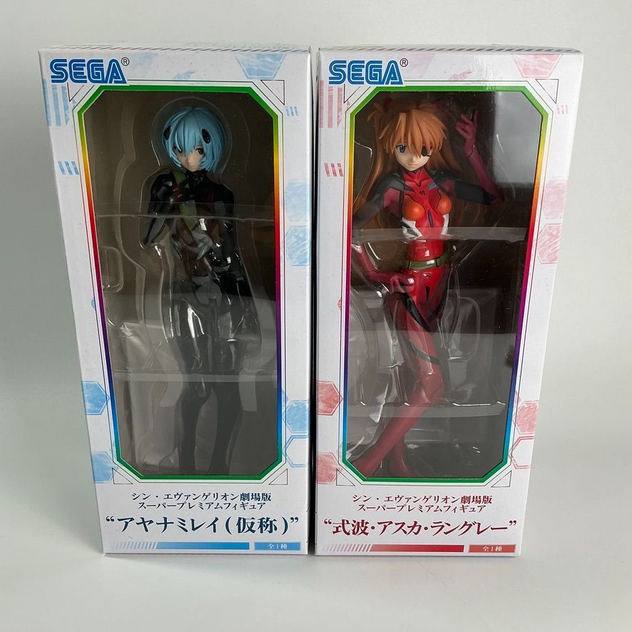 エブァンゲリオン 一番くじ】フィギュア レイandアスカ 2体セット G