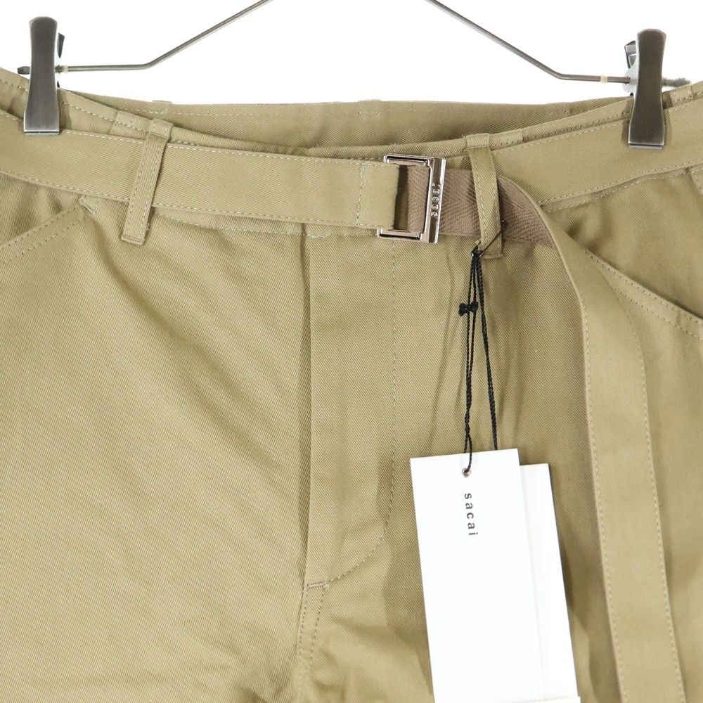 Sacai (サカイ) 25SS Cotton Chino Pants コットンチノパンツ ベージュ