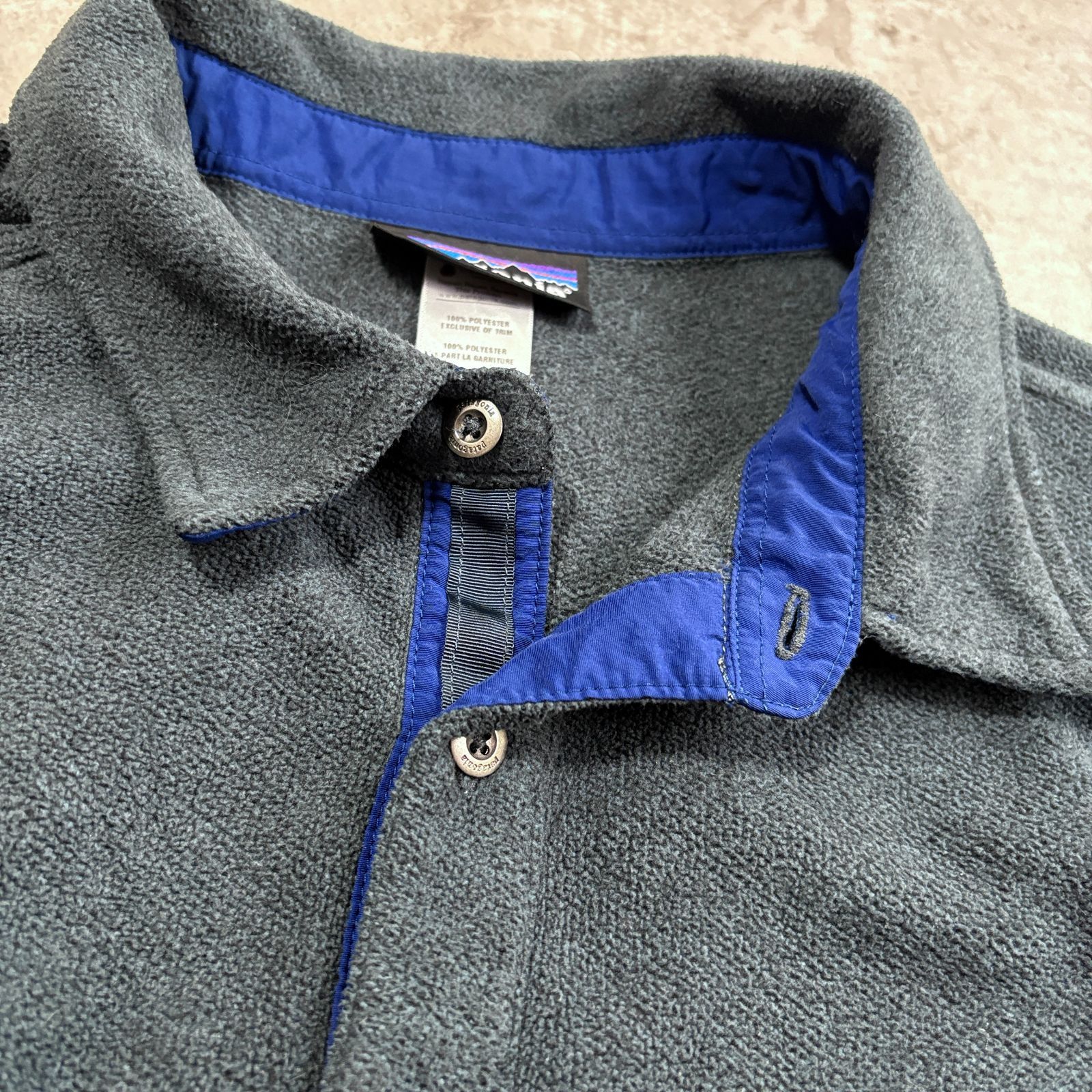 2012年製 patagonia Murret fleece polo 【 gray 】 パタゴニア 