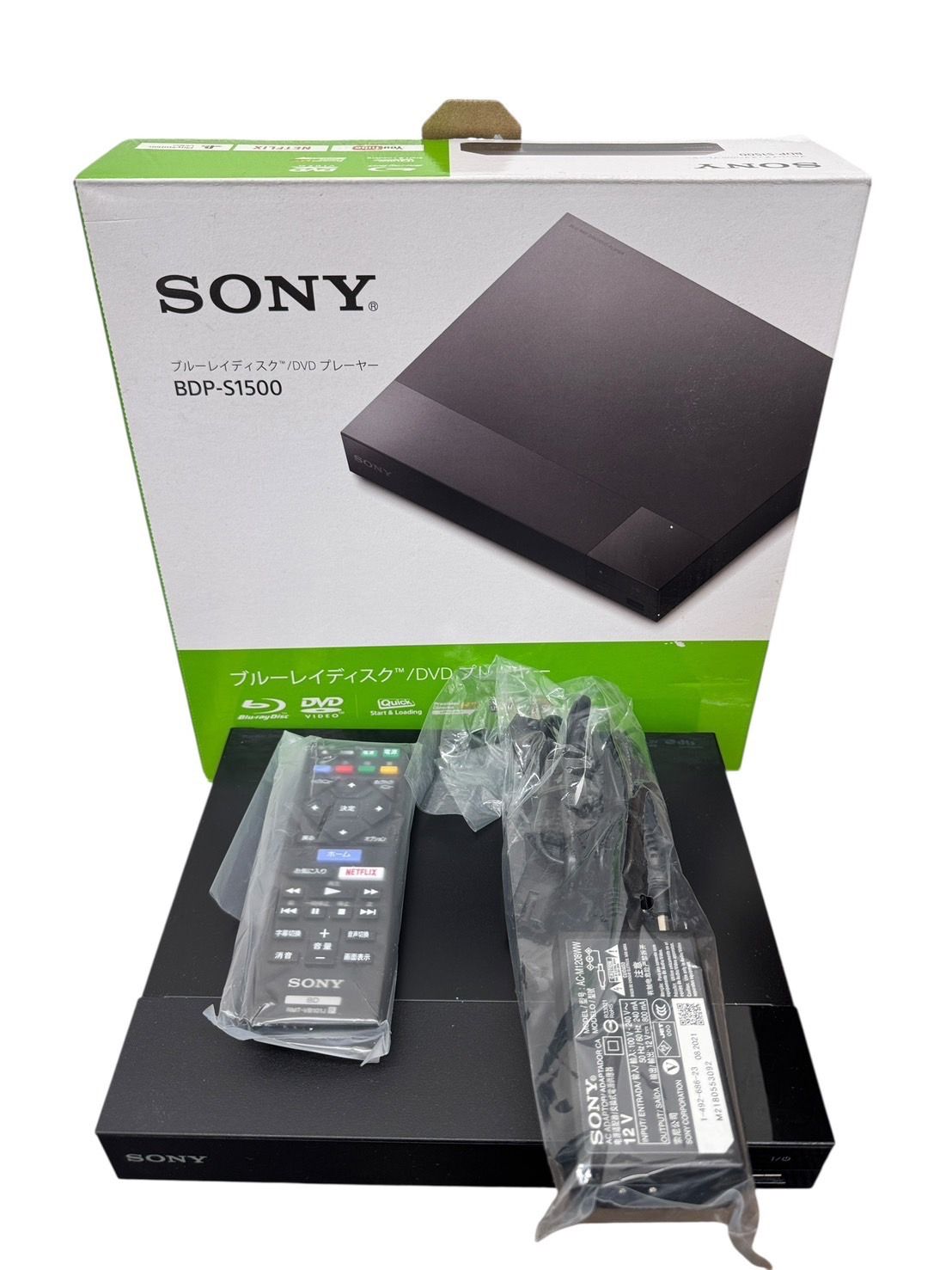 ソニー Sony BDP-S1500 ブルーレイディスク|DVDプレイヤー 2021年製