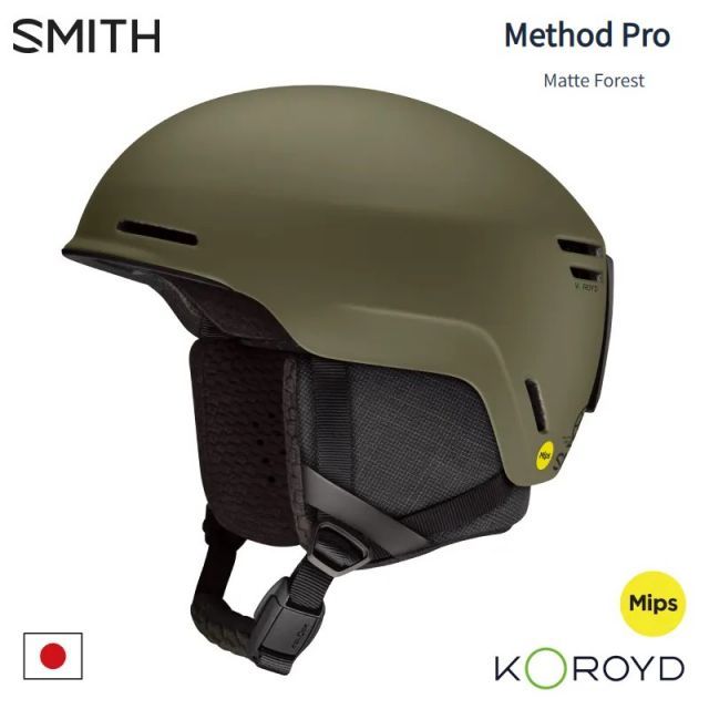 スミス ヘルメット アジアンフィット 24-25 SMITH METHOD PRO MIPS