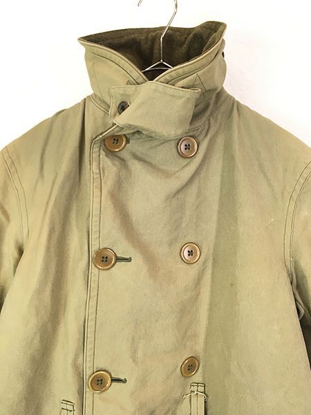 古着 40s 米軍 US ARMY M-1938 コットンンポプリン ショールカラー