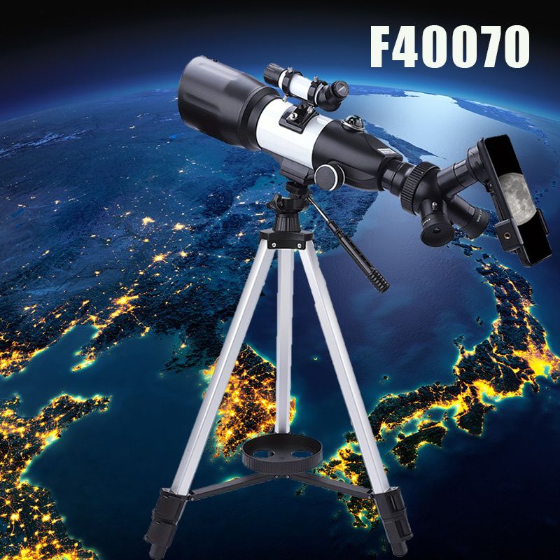 新着商品 大人向けのプロフェッショナル天文学用望遠鏡高解像度折り畳み望遠鏡70mm口径調整
