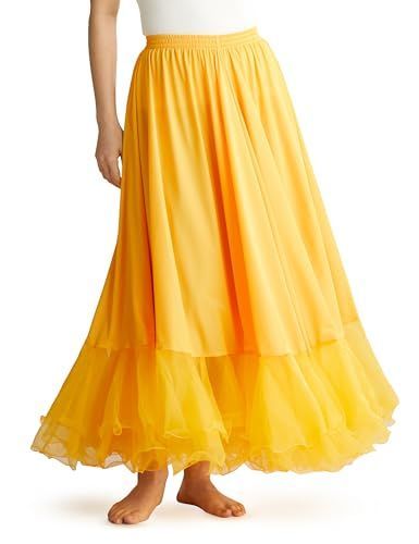 マウナロア スカート コーデパニエ ロング YELLOW レディース