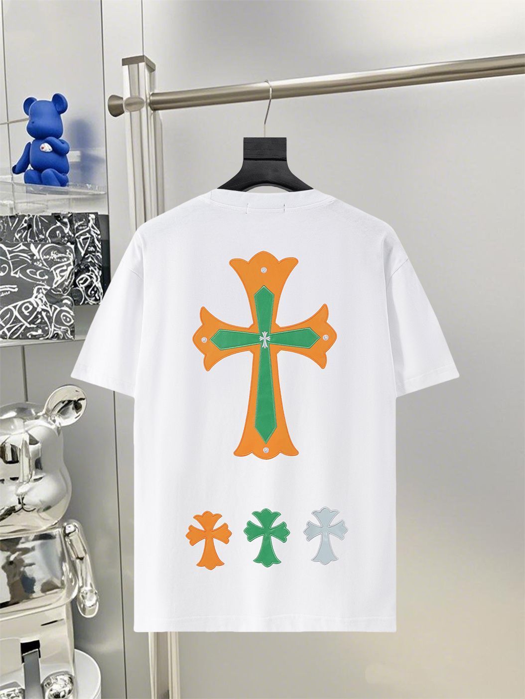 今日 Chrome Hearts 2025SS ハイクオリティ刺繍 T シャツ