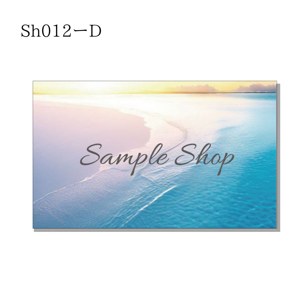 ♦︎♢sh012 ショップカード 花火 砂浜 海 グラデーション サンキューカード アクセサリー台紙 91mmx55mm 名刺サイズ セミオーダー 片面100枚 エレガント 上品 デザイナー グラフィック オーダーメイド - メルカリ