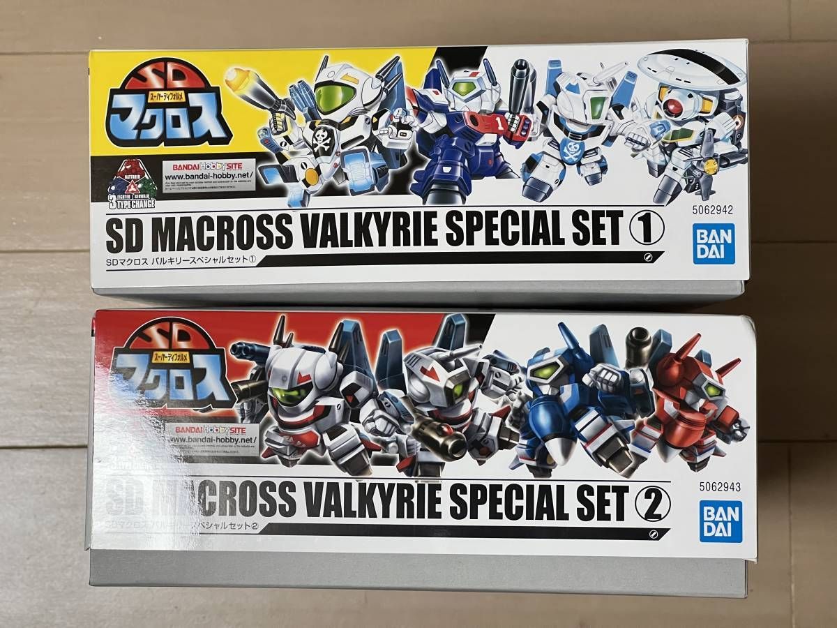 SDマクロス バルキリースペシャルセット 1 & 2 セット - メルカリ