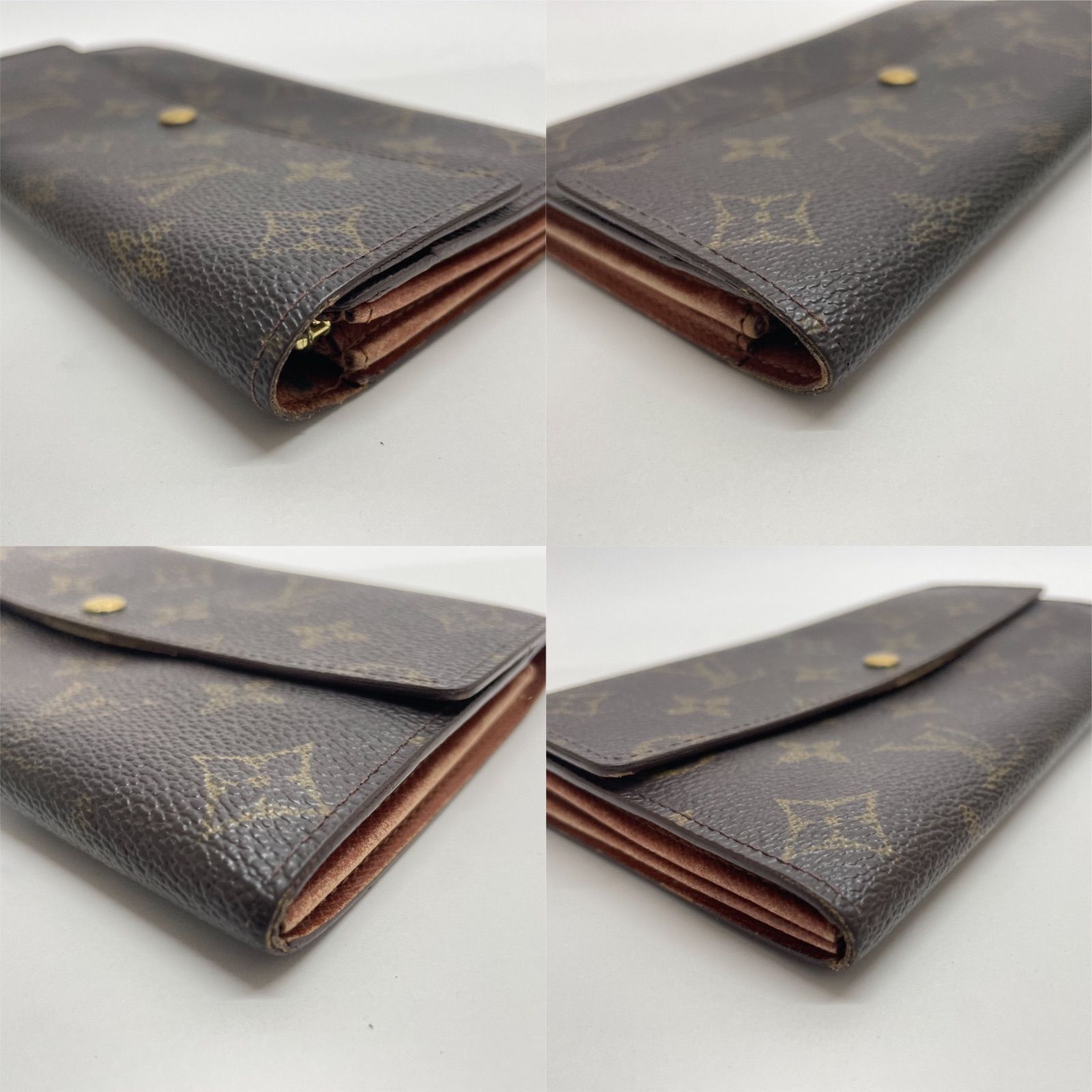展示品　ルイヴィトン　サラ　モノグラム　長財布 ルイ・ヴィトン モノグラム 財布 レディース LOUIS VUITTON 長