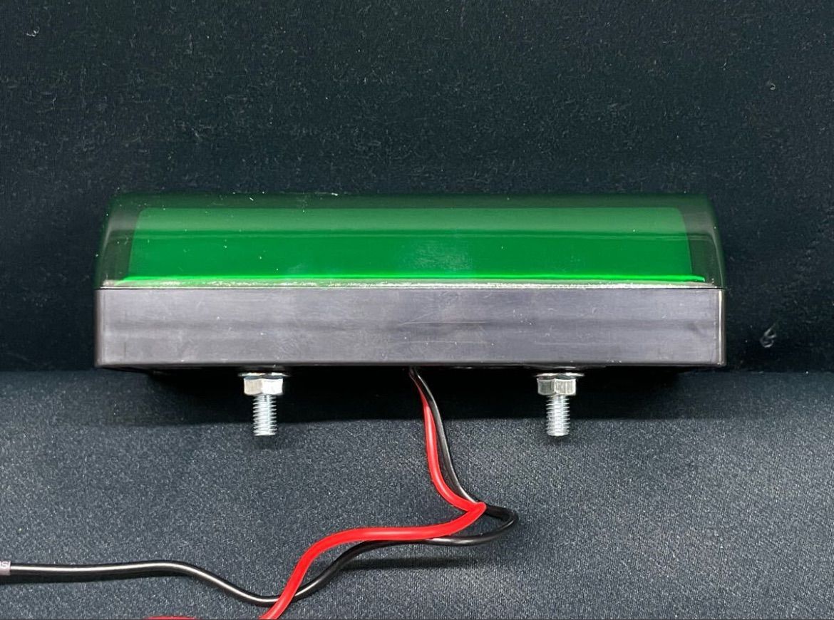 マーカーランプ 緑色 デコトラ CE-524 8個 グリーン 緑 ベゼルレス