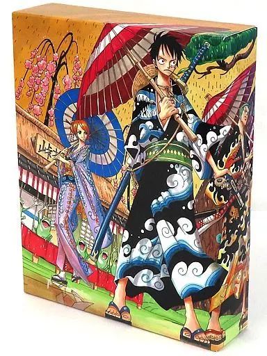 雑貨　集合 2巻収納3方背BOX 「Blu-ray ワンピース Eternal Log ”EAST BLUE”＆”ARABASTA”」 初回連動購入メーカー特典 中古】雑貨 集合 2巻収納3方背BOX 「Blu-ray ワンピース Eternal