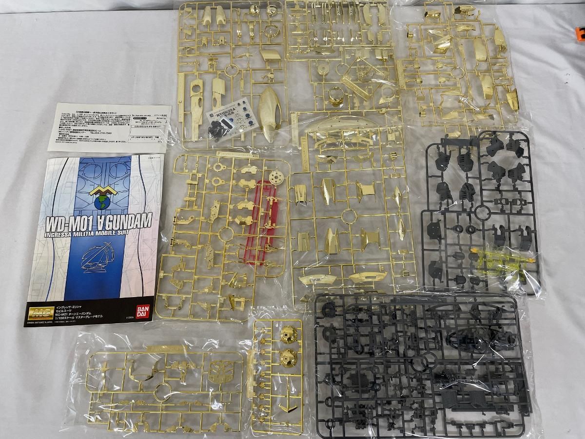 未開封 1|100 MG WD-M01 ターンエーガンダム 金メッキVer. イングレッサ ミリシャモビルスーツ ∀ガンダム MG No.100予想CP当選品
