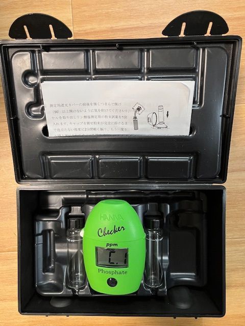 ハンナ HI 713 吸光光度計 デジタルテスター 測定対象 低濃度リン酸塩 アクアリウム用水質測定器 HANNA ハンナ インスツルメンツ