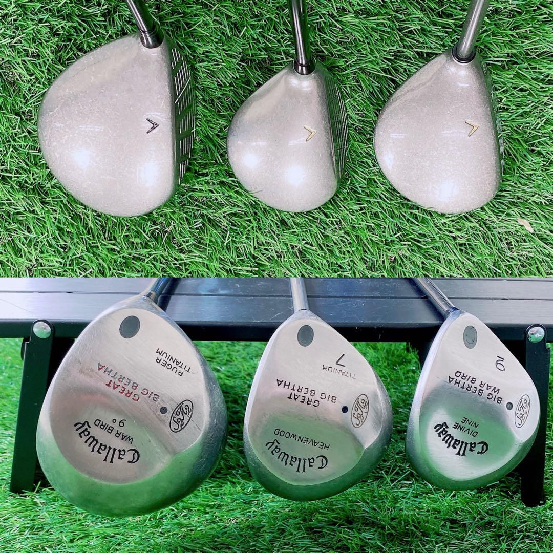 【メンズセット】Callaway キャロウェイ　ビッグバーサ　初心者オススメ キャロウェイ ビッグバーサ メンズ右利き 初心者◎ 豪華ゴルフ