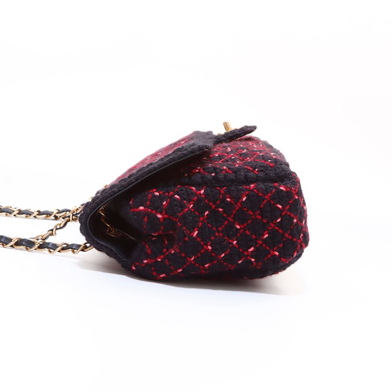 CHANEL シャネル ショルダーバッグ ツイード 23番台 - メルカリ