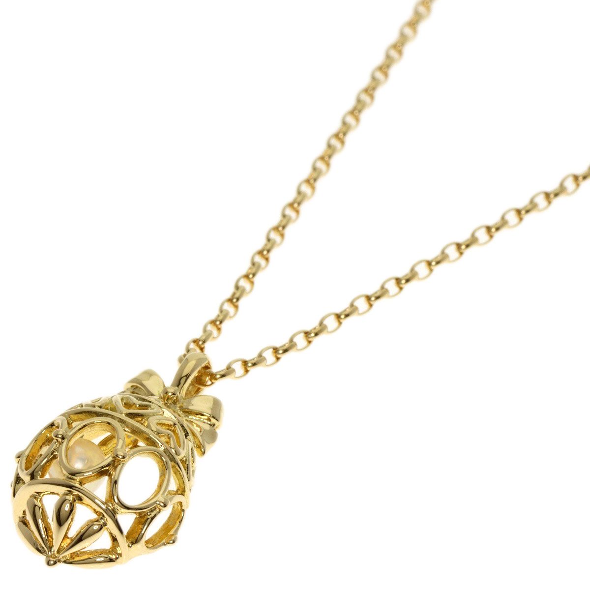 MIKIMOTO ミキモト ベビーパール 真珠 ネックレス K18YG レディース  