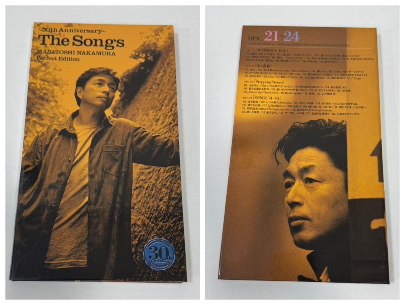 中村雅俊 CD DVD ～30th Anniversary～ The Songs MASATOSHI NAKAMURA