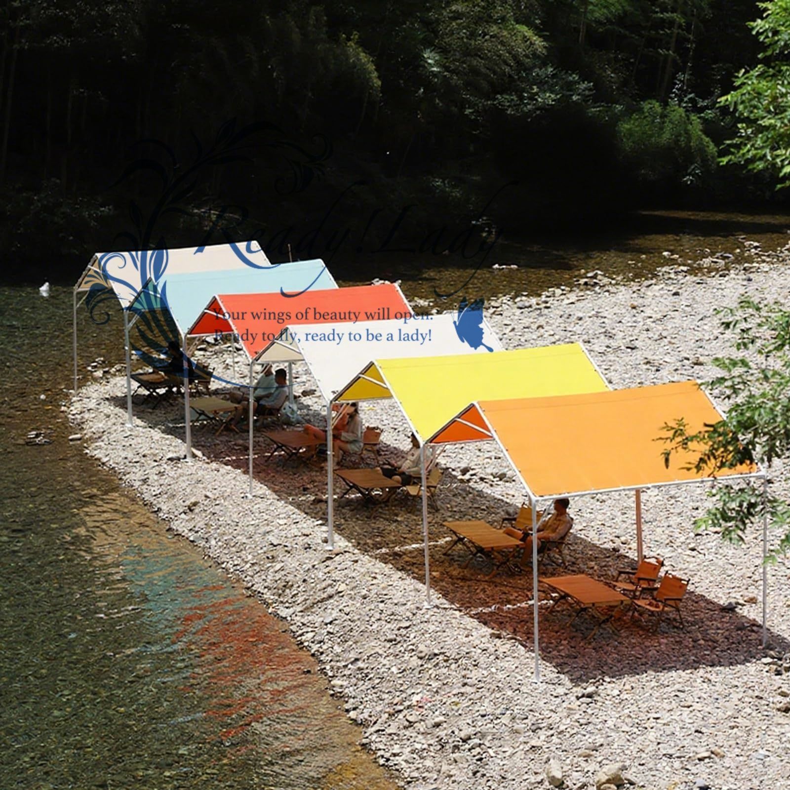 UPF50+UVカット&防雨】ベージュ 車庫テント ガレージテントスチール製 森風ShinrinKaze 大カーポート UVカット 3×6m 車庫  防雨 ガレージテント 車庫 お祭り 倉庫 ガレージテント カー バイクガレージ テント 車庫テント ガレージテント 3×6m UV ガレージテント  カーポート ...