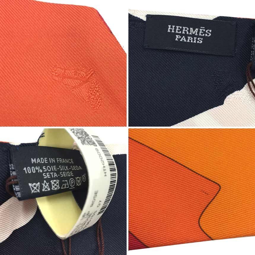 HERMES エルメス スカーフ ツイルアップ シルク aq6888-