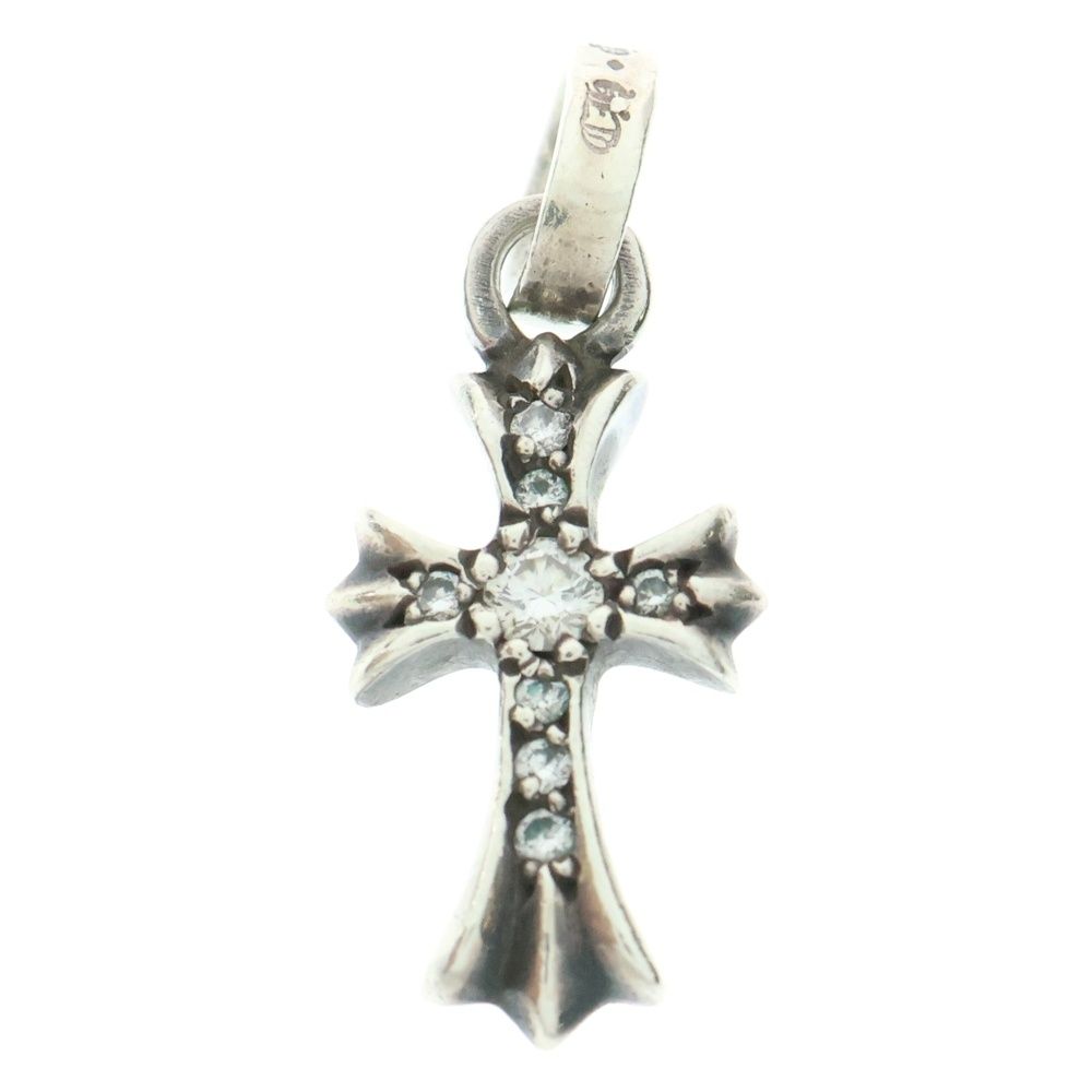 CHROME HEARTS クロムハーツ CRS BBYFAT P DMND ベイビーファット PAVEダイヤ ペンダントトップ シルバー BCA234